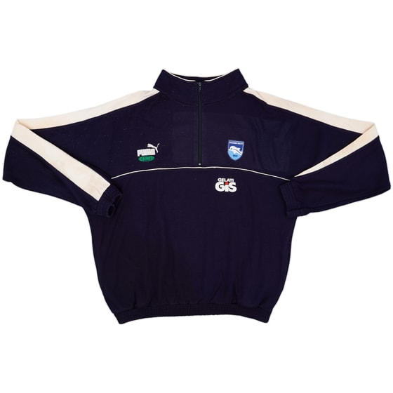 1997-98 Pescara Puma King 1/4 Zip Sweat Top - 7/10 - (XL)