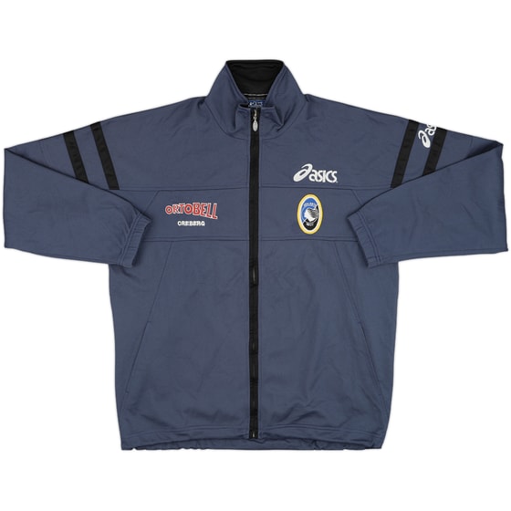 2001-02 Atalanta Asics Track Jacket - 9/10 - (L)