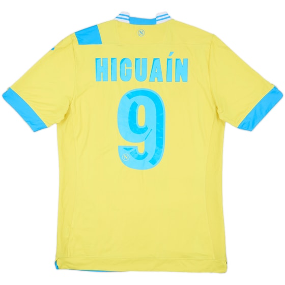 2013-14 Napoli Third Shirt Higuain #9 - 5/10 - (M)