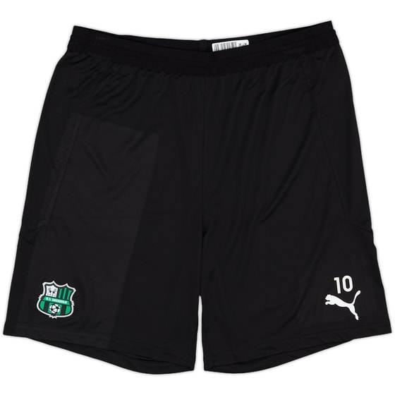 2021-22 Sassuolo Player Issue Puma Training Shorts #10 - 8/10 - (L)