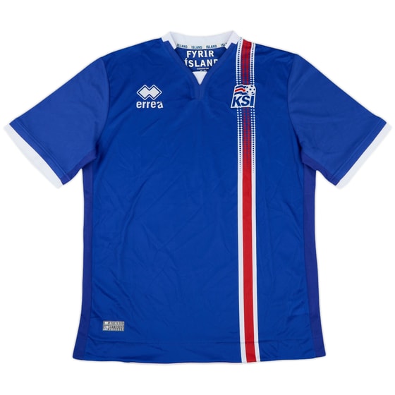 2016-18 Iceland Home Shirt - 6/10 - (XL)