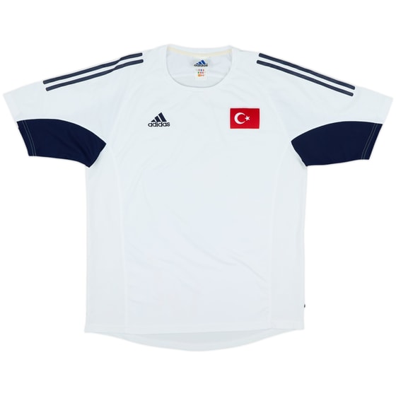 2002-03 Turkey adidas Training Shirt - 6/10 - (L)