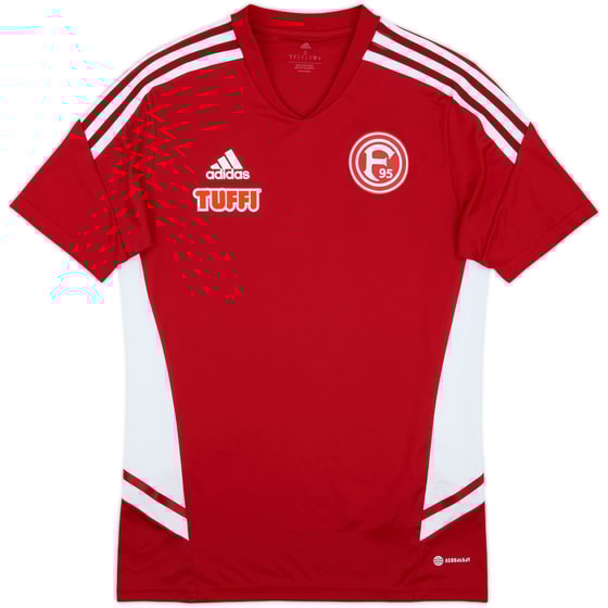 2022-23 Fortuna Dusseldorf adidas Training Shirt - 9/10 - (S)