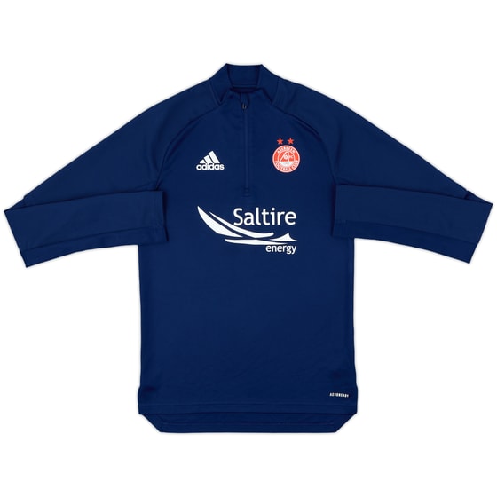 2020-21 Aberdeen adidas 1/4 Zip Training Top - 8/10 - (XS)