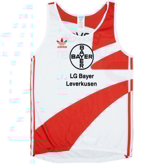 1980s Bayer Leverkusen adidas Training Vest - 10/10 - (M/L)