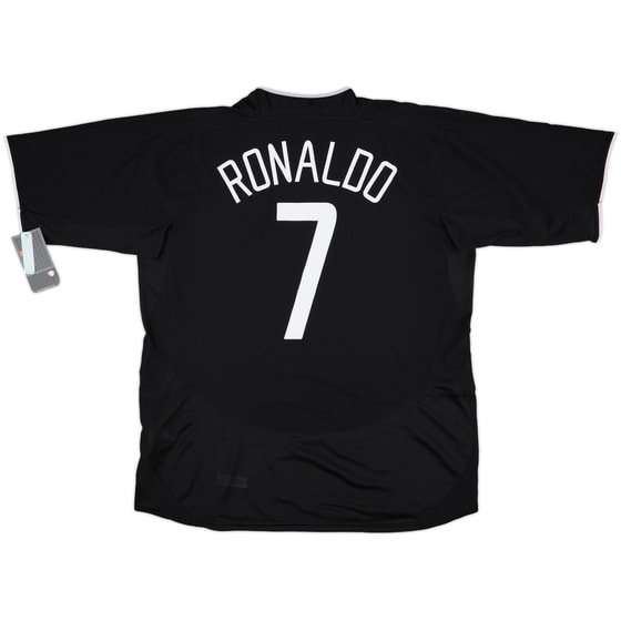 2003-05 Manchester United Away Shirt Ronaldo #7 (XL)