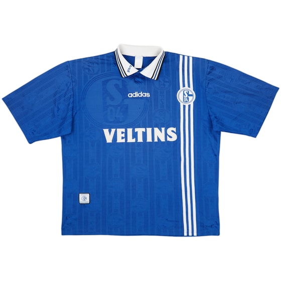 1997-98 Schalke Home Shirt - 8/10 - (XL)