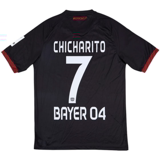 2016-17 Bayer Leverkusen Home Shirt Chicharito #7 - 9/10 - (S)