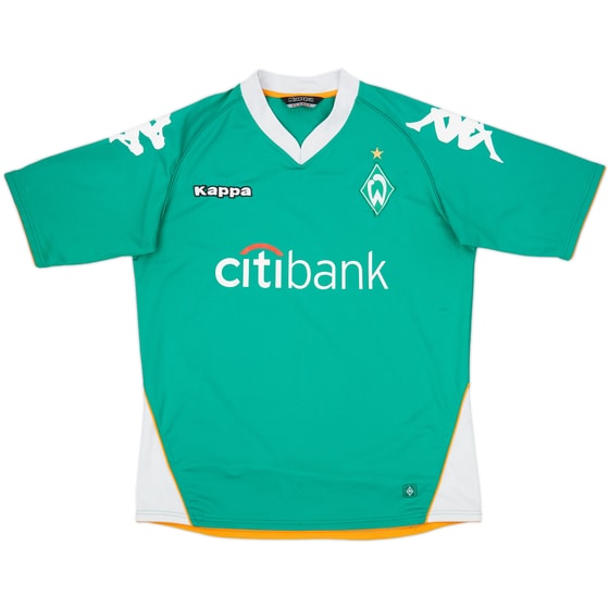 2007-08 Werder Bremen Home Shirt - 7/10 - (XL)