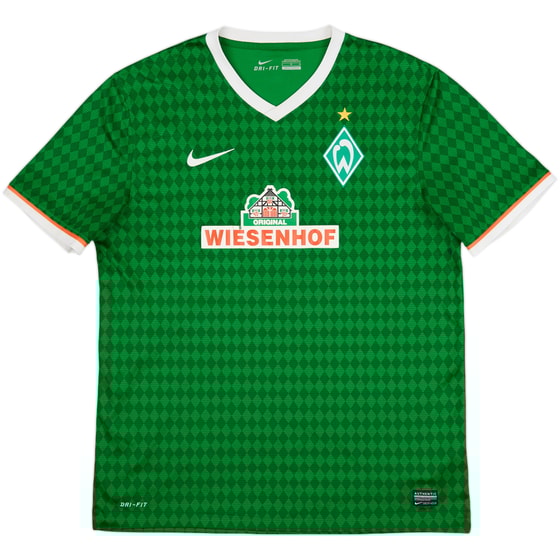 2013-14 Werder Bremen Home Shirt - 6/10 - (L)