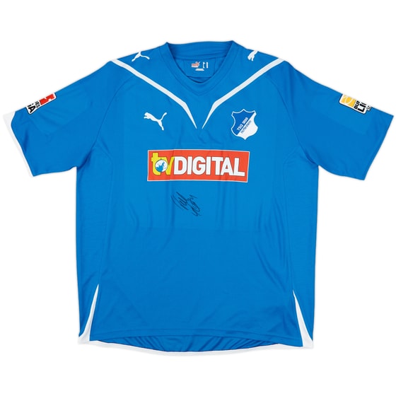2009-11 TSG Hoffenheim Signed Home Shirt - 9/10 - (XL)
