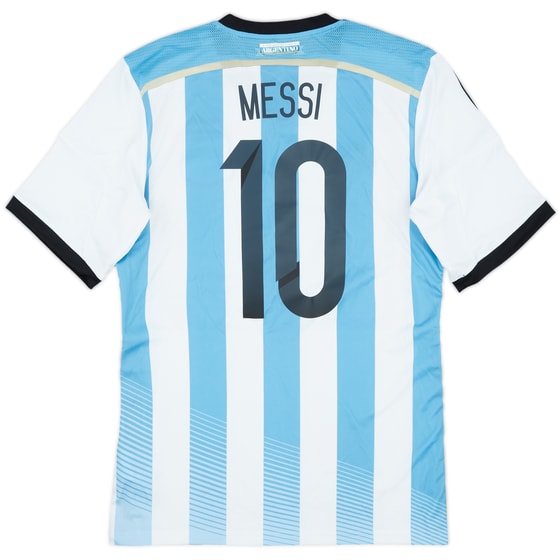2013-15 Argentina Home Shirt Messi #10 - 6/10 - (M)