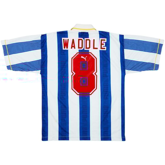 1993-95 Sheffield Wednesday Home Shirt Waddle #8 - 6/10 - (M)