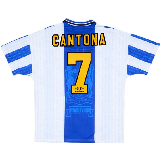 1994-96 Manchester United Third Shirt Cantona #7 - 9/10 - (L)