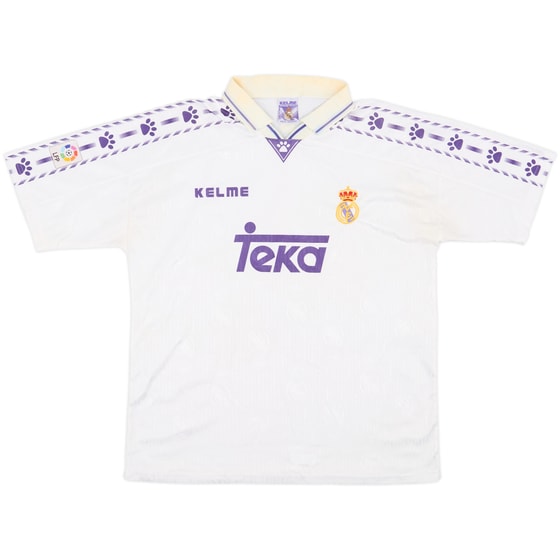 1996-97 Real Madrid Home Shirt - 6/10 - (XL)