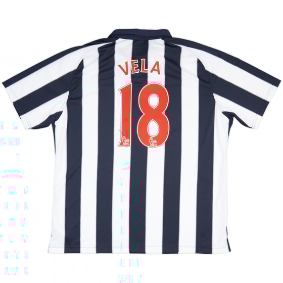 2010-11 West Brom Home Shirt Vela #18 - 10/10 - (XXL)