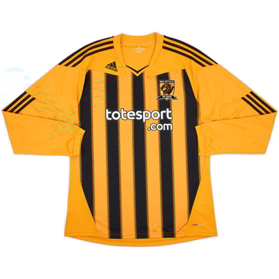 2010-11 Hull City Home L/S Shirt - 10/10 - (XL)