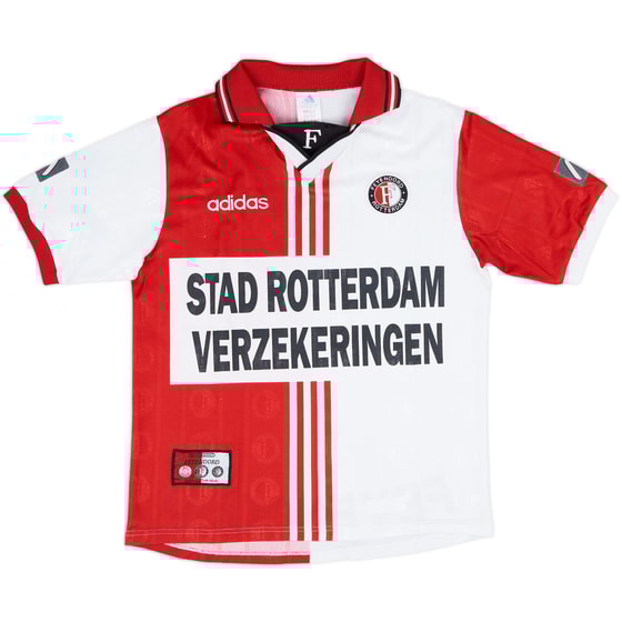 1997-98 Feyenoord Home Shirt - 8/10 - (XL.Boys)