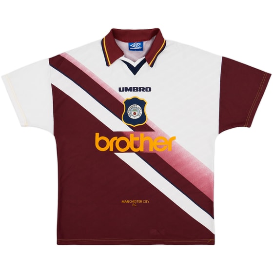 1996-97 Manchester City Away Shirt - 8/10 - (L)