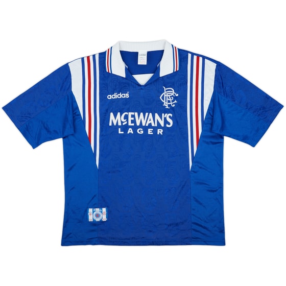1996-97 Rangers Home Shirt - 9/10 - (XL)