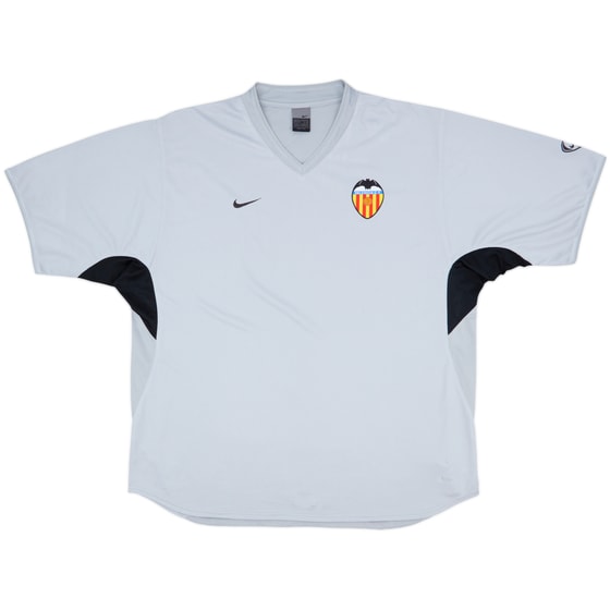 2003-04 Valencia Nike Training Shirt - 9/10 - (XXL)