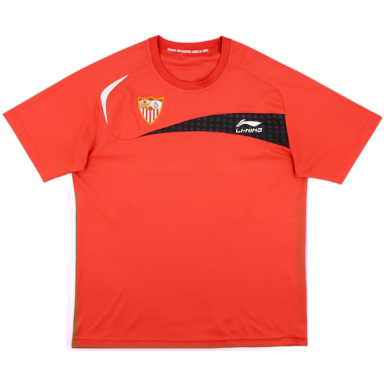 2011-12 Sevilla Li-Ning Training Shirt - 9/10 - (XL)