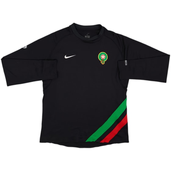 2006-07 Morocco Nike Player Issue Training L/S Shirt - 8/10 - (M)