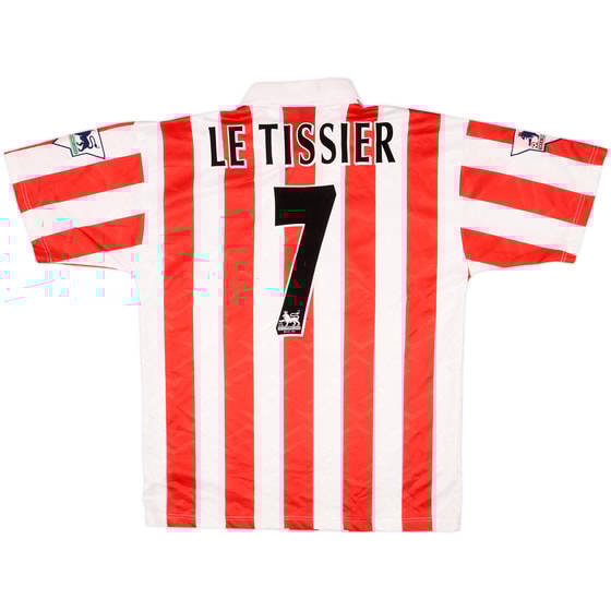 1995-97 Southampton Home Shirt Le Tissier #7 - 8/10 - (M)