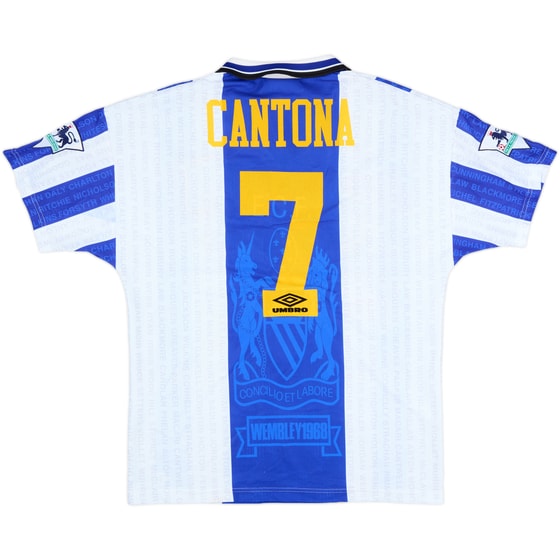 1994-96 Manchester United Third Shirt Cantona #7 - 9/10 - (M)