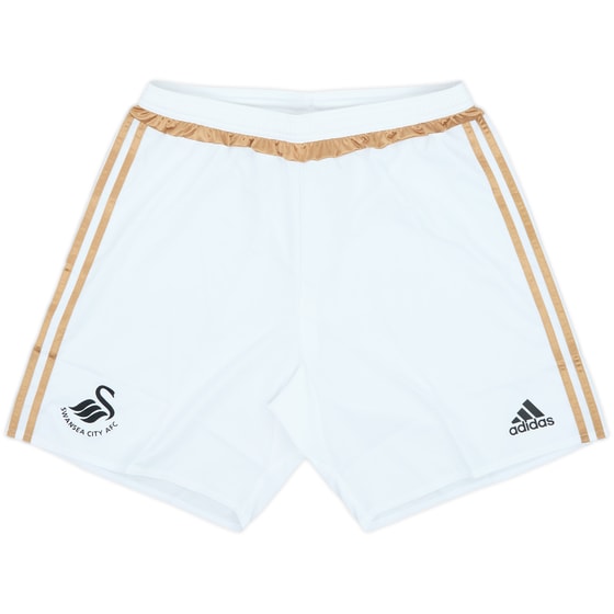 2015-16 Swansea Authentic Home Shorts - 10/10 - (L)