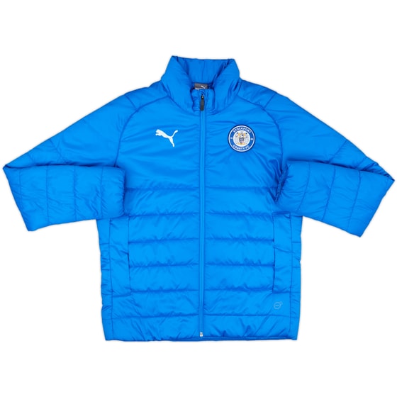 2018-19 Stockport County Puma Padded Bench Coat - 9/10 - (M)