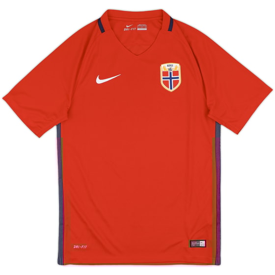 2016-18 Norway Home Shirt - 7/10 - (S)