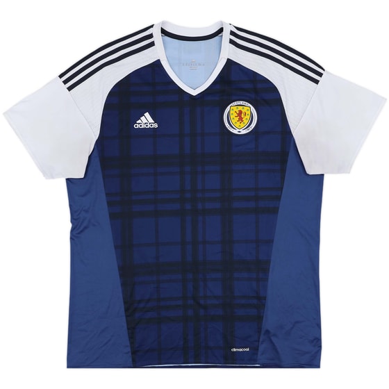 2015-17 Scotland Home Shirt - 7/10 - (XL)