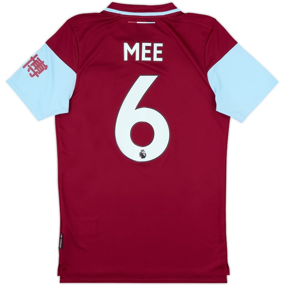 2019-20 Burnley Home Shirt Mee #6 - 10/10 - (S)
