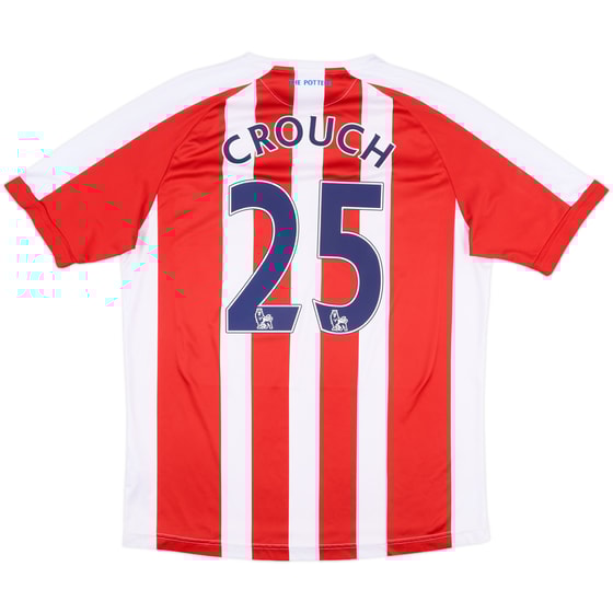 2014-15 Stoke City Home Shirt Crouch #25 - 8/10 - (L)