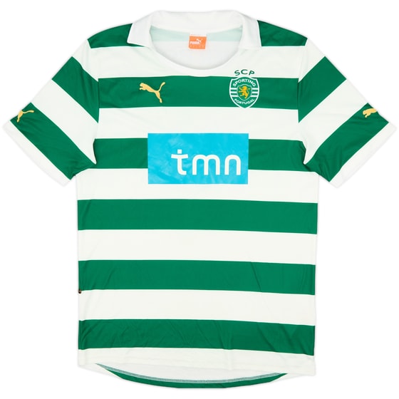 2013-14 Sporting CP Home Shirt - 10/10 - (L)