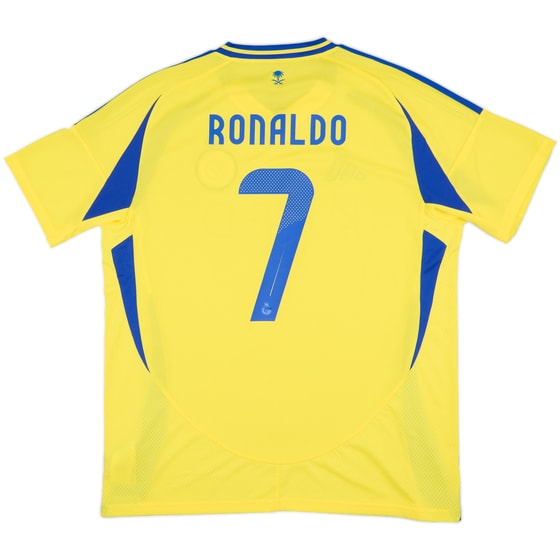 2024-25 Al-Nassr Home Shirt Ronaldo #7 - 8/10 - (XL)