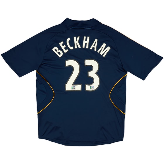 2007-08 LA Galaxy Away Shirt Beckham #23 - 5/10 - (L)