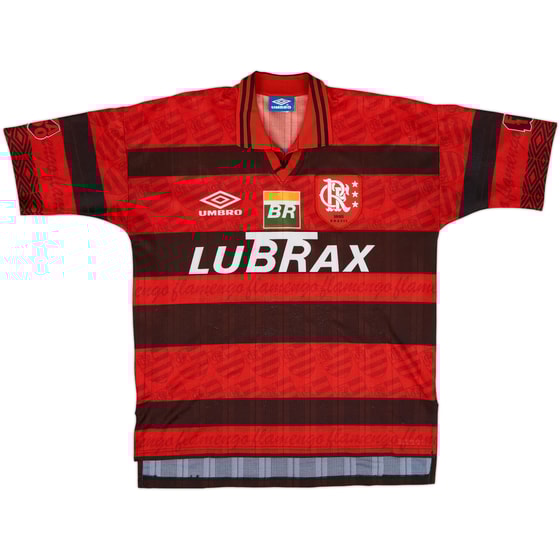 1995-96 Flamengo Centenary Home Shirt - 8/10 - (XL)