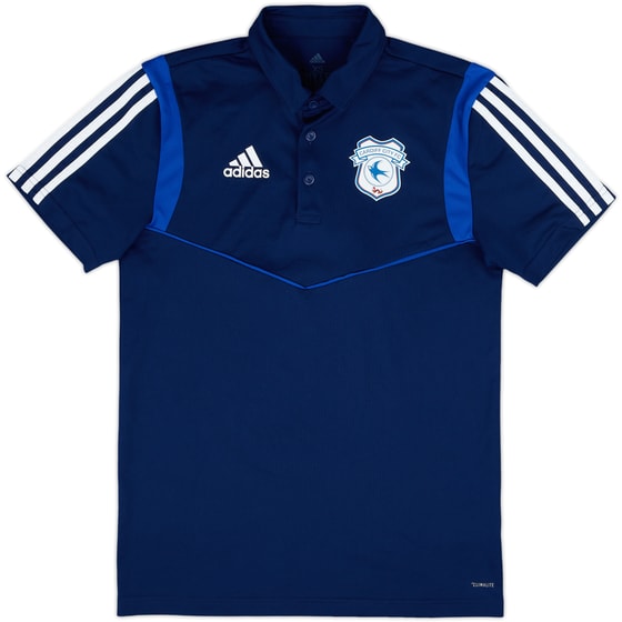 2019-20 Cardiff City adidas Polo Shirt - 8/10 - (XS)
