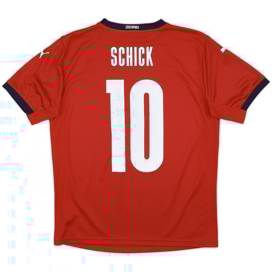 2020-21 Czech Republic Home Shirt Schick #10 - 9/10 - (M)