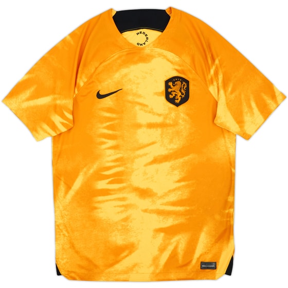 2022-23 Netherlands Home Shirt - 6/10 - (M)