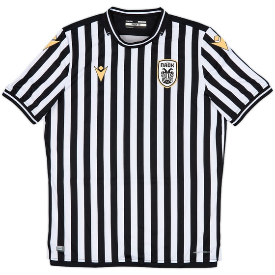 2020-21 PAOK Home Shirt - 10/10 - (L)
