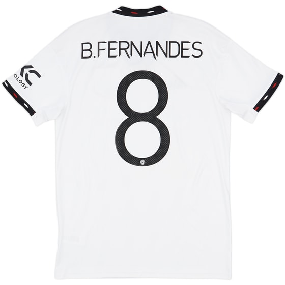 2022-23 Manchester United Away Shirt B.Fernandes #8 - 10/10 - (M)