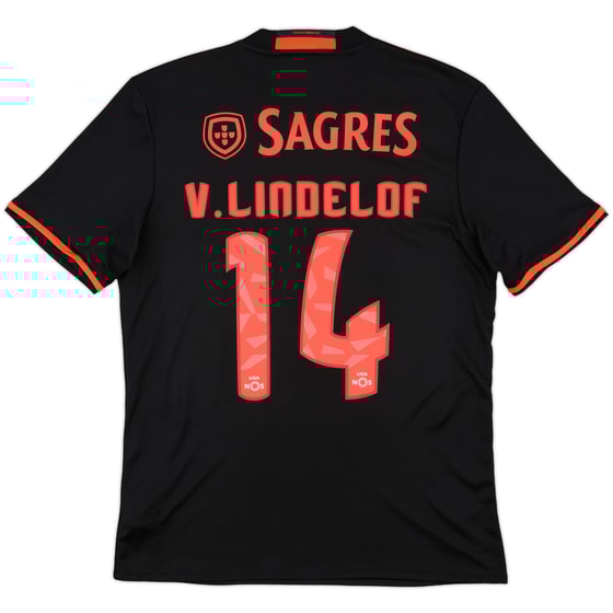 2016-17 Benfica Away Shirt V.Lindelof #14 - 10/10 - (M)