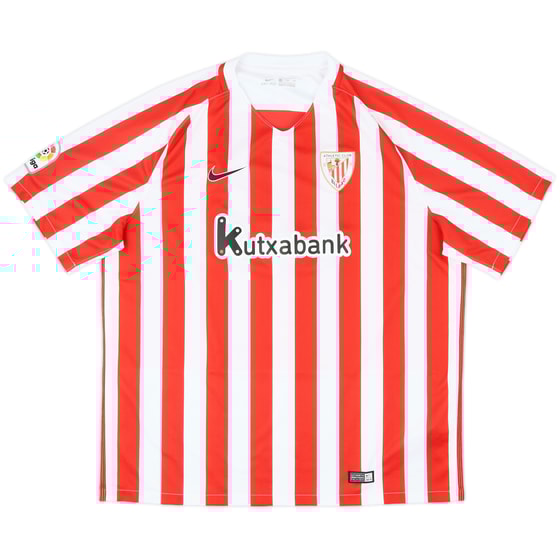 2016-17 Athletic Bilbao Home Shirt - 9/10 - (XXL)