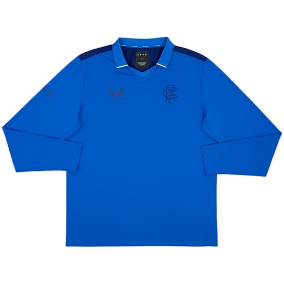 2022-23 Rangers Castore Training L/S Shirt - 8/10 - (L)