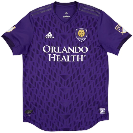 2019 Orlando City Authentic Home Shirt - 6/10 - (M)