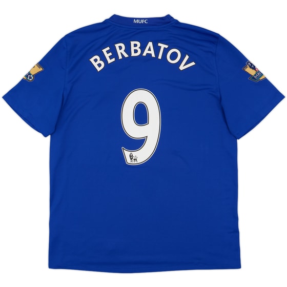 2008-09 Manchester United Third Shirt Berbatov #9 - 7/10 - (L)
