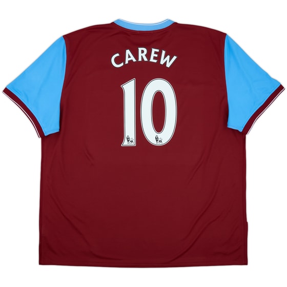 2009-10 Aston Villa Home Shirt Carew #10 - 9/10 - (3XL)